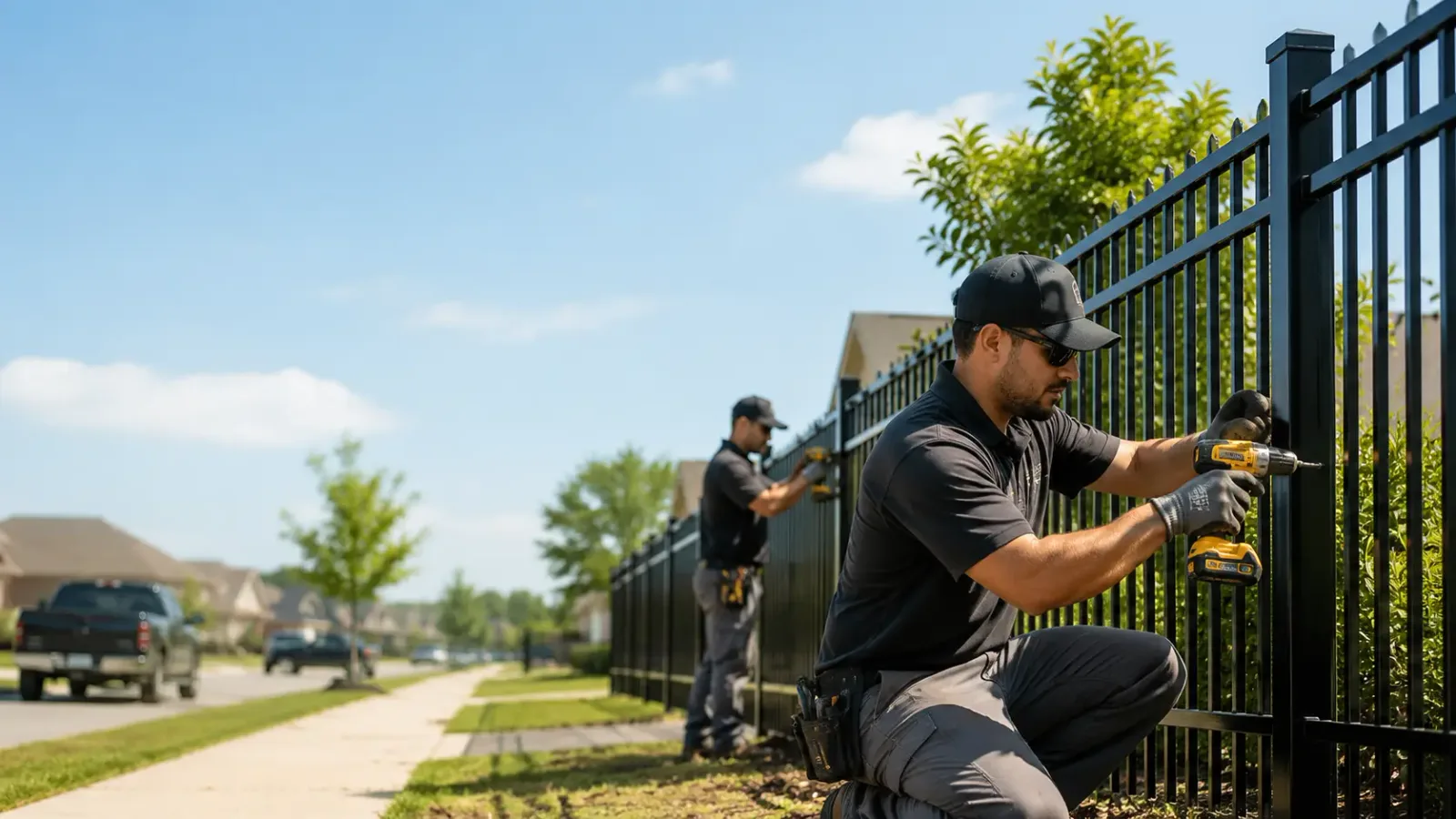 Metal Fence Installation in Haymarket, VA